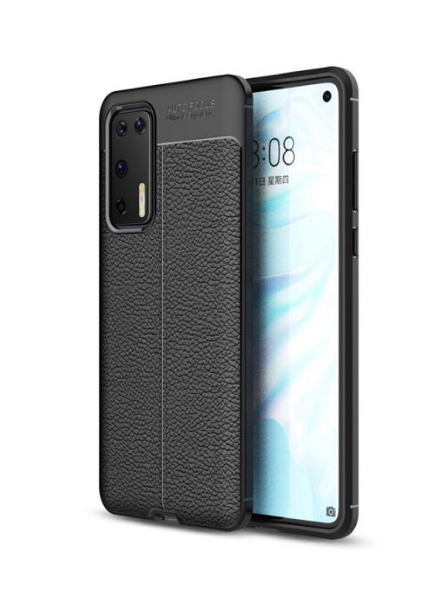 

Чехол Fibre для смартфона Huawei P40 черный