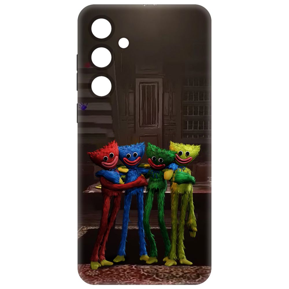 

Чехол-накладка Soft Case Хаги Ваги - Мини-Хаги для Samsung Galaxy A55 5G (A556) черный