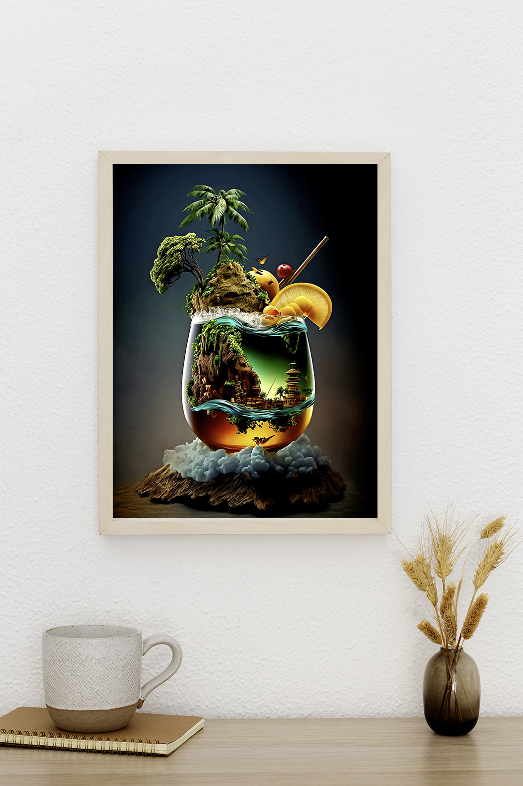 

Картина интерьерная с рамкой арт3, с рамкой