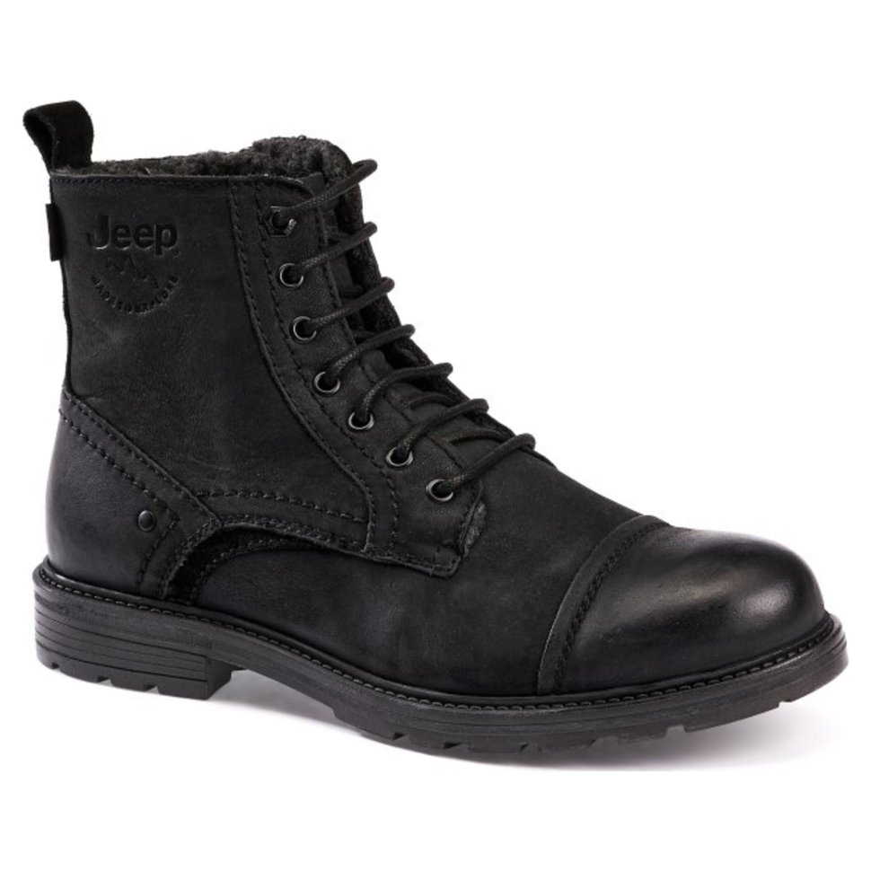 Ботинки мужские JEEP JM32060R черные 40 EU
