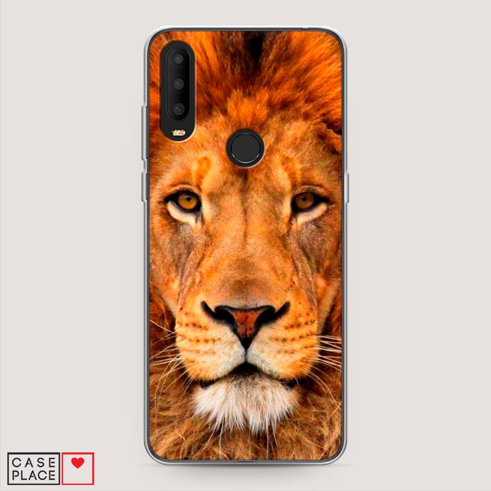 

Чехол на Alcatel 3X 5048Y (2019) "Благородный лев", Оранжевый, 170750-1