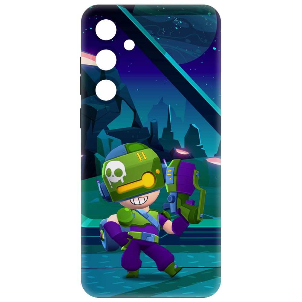 

Чехол-накладка Case Brawl Stars - Контрабандистка Пенни для Samsung Galaxy A55 5G (A556), Черный