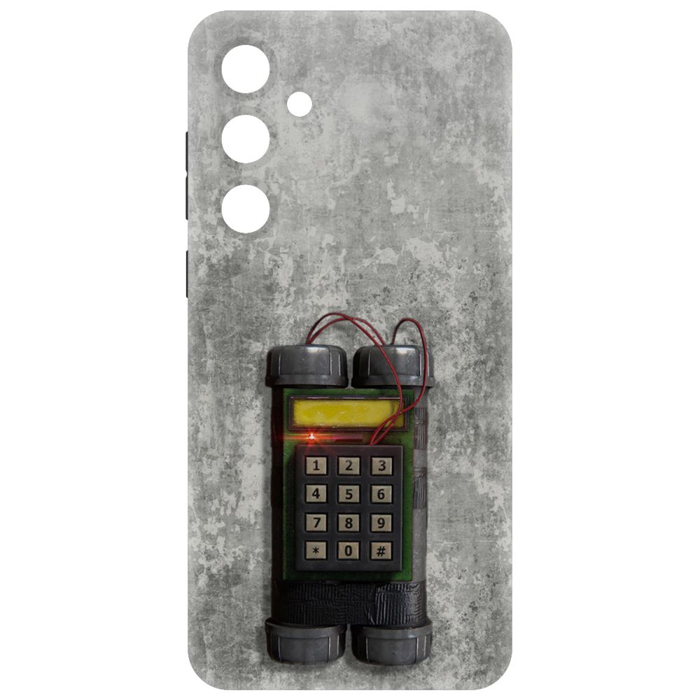 

Чехол-накладка Soft Case Cтандофф 2 - C4 для Samsung Galaxy A55 5G (A556), Черный