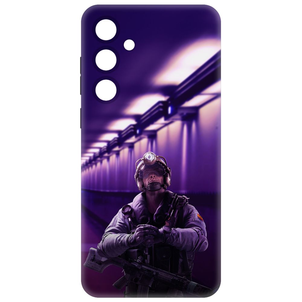 Чехол-накладка Soft Case Cтандофф 2 - Неон для Samsung Galaxy A55 5G (A556)