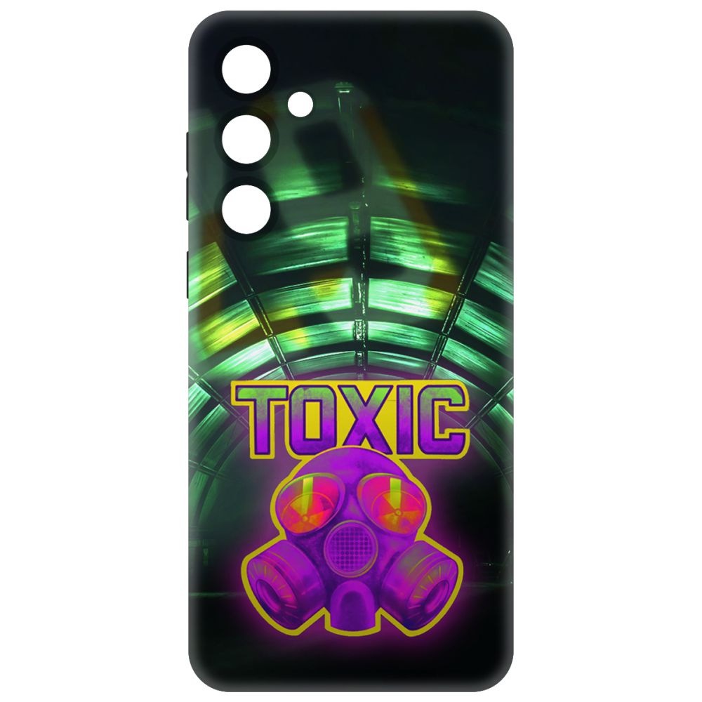 

Чехол-накладка Soft Case Cтандофф 2 - Стикер Toxic для Samsung Galaxy A55 5G (A556), Черный