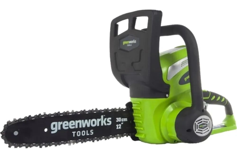Цепная пила аккумуляторная GreenWorks G40CS30IIK4, 40V, 30 см, с 1* АКБ 4А*ч и ЗУ (2007807