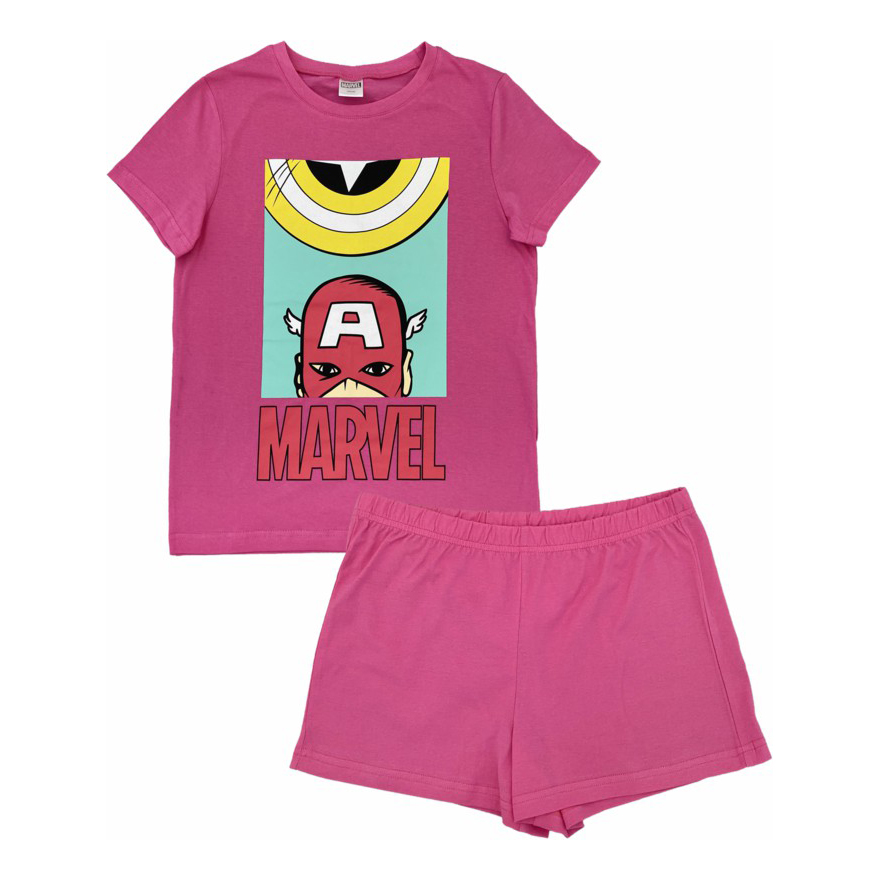 Пижама женская Marvel розовая 42-50