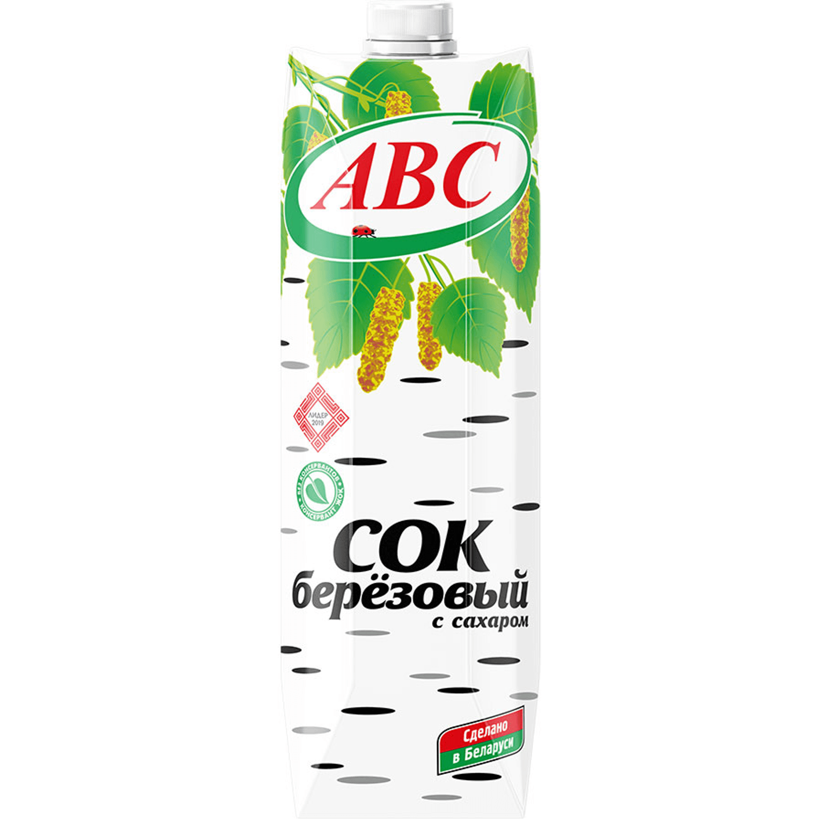 Сок АВС Березовый с сахаром 1 л ABC