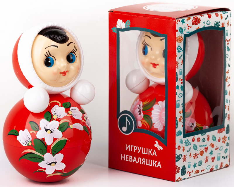 Игрушка-неваляшка 20 см в художественной упаковке расписная 6С-002расписная 1186₽