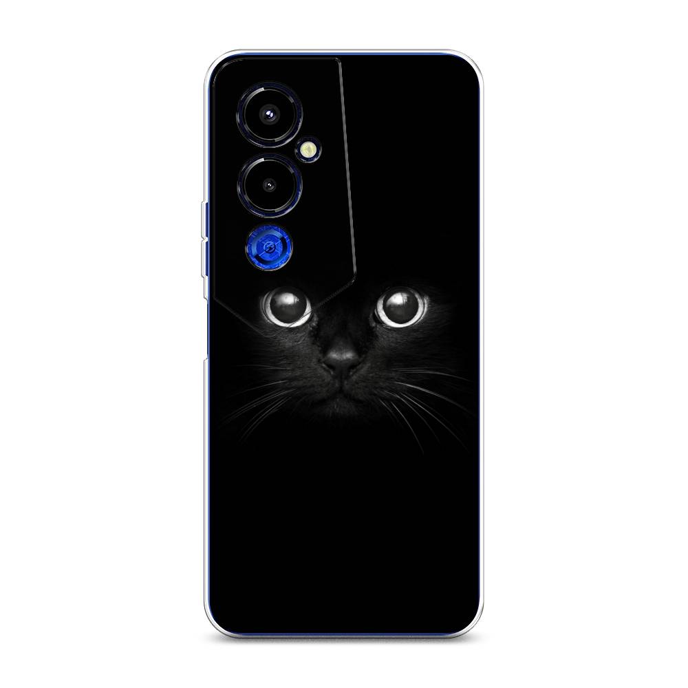 

Чехол Awog на Tecno Pova 4 pro / Техно Пова 4 Про "Взгляд черной кошки", Черный