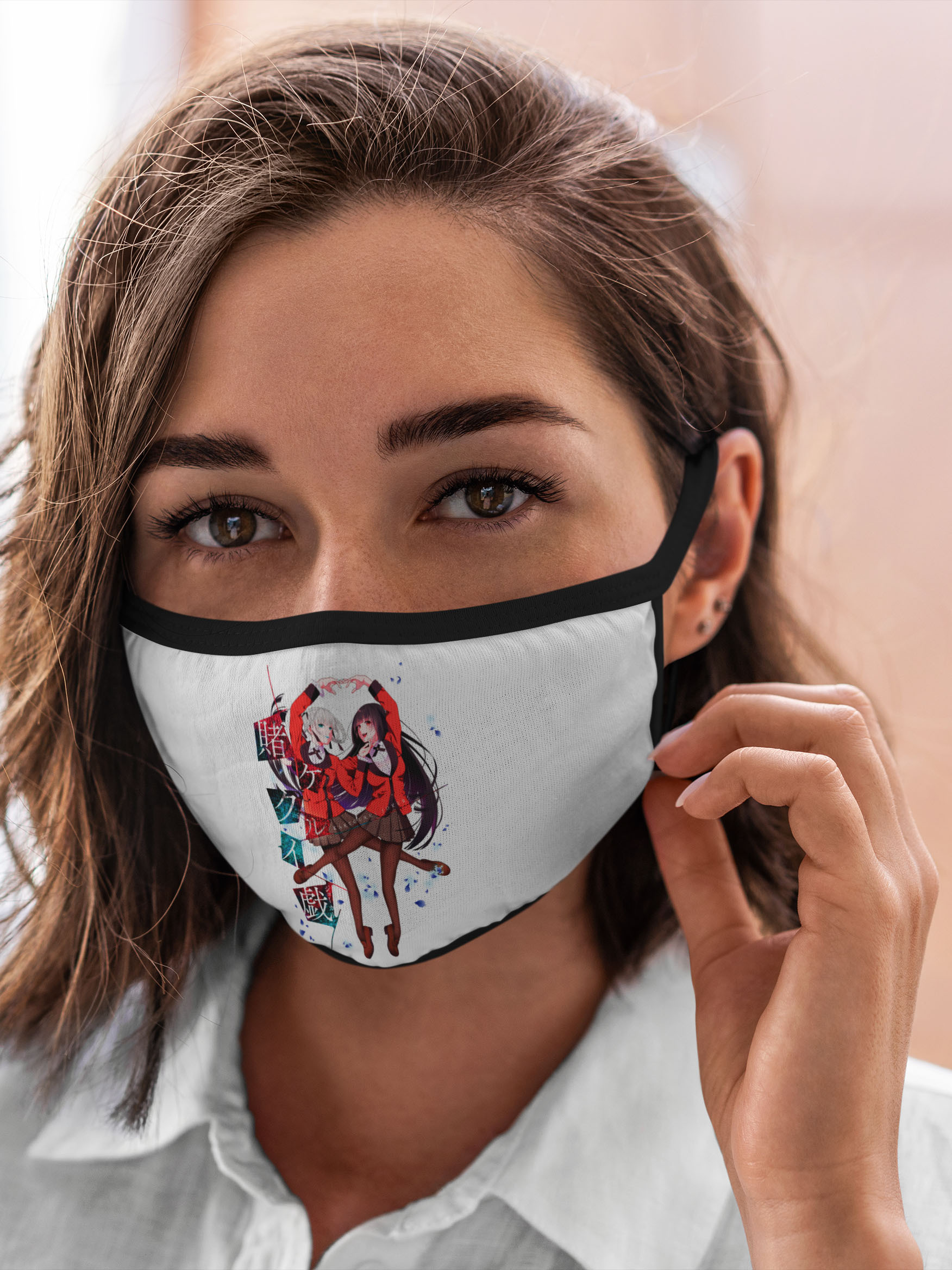 

Многоразовая маска унисекс Burnettie Безумный Азарт Kakegurui, Разноцветный, Безумный Азарт Kakegurui