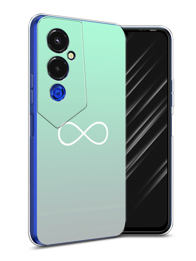 

Чехол Awog на Tecno Pova 4 pro / Техно Пова 4 Про "Бесконечность от Тиффани", Голубой