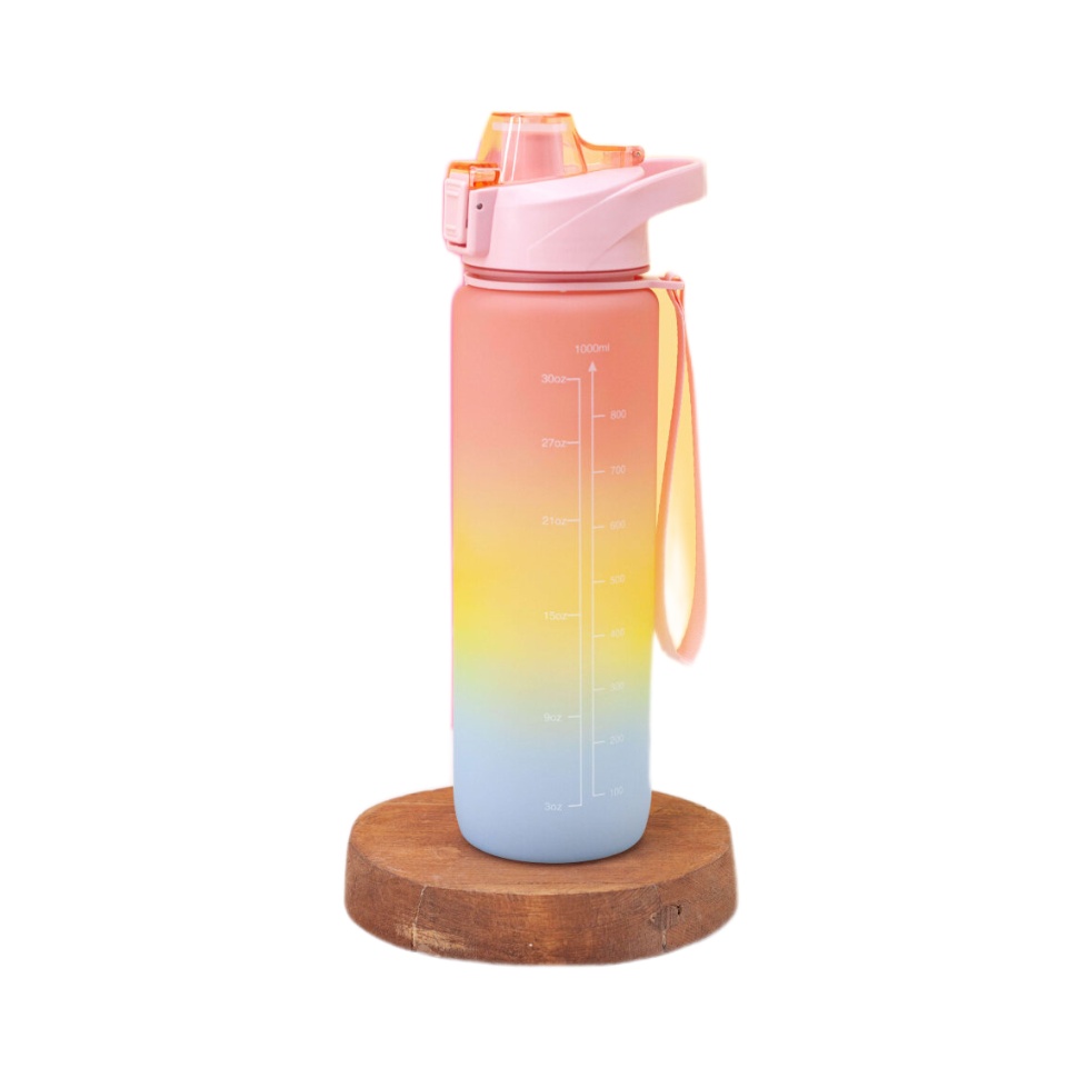 

Бутылка "Rainbow", pink (1000 ml), Разноцветный, Rainbow