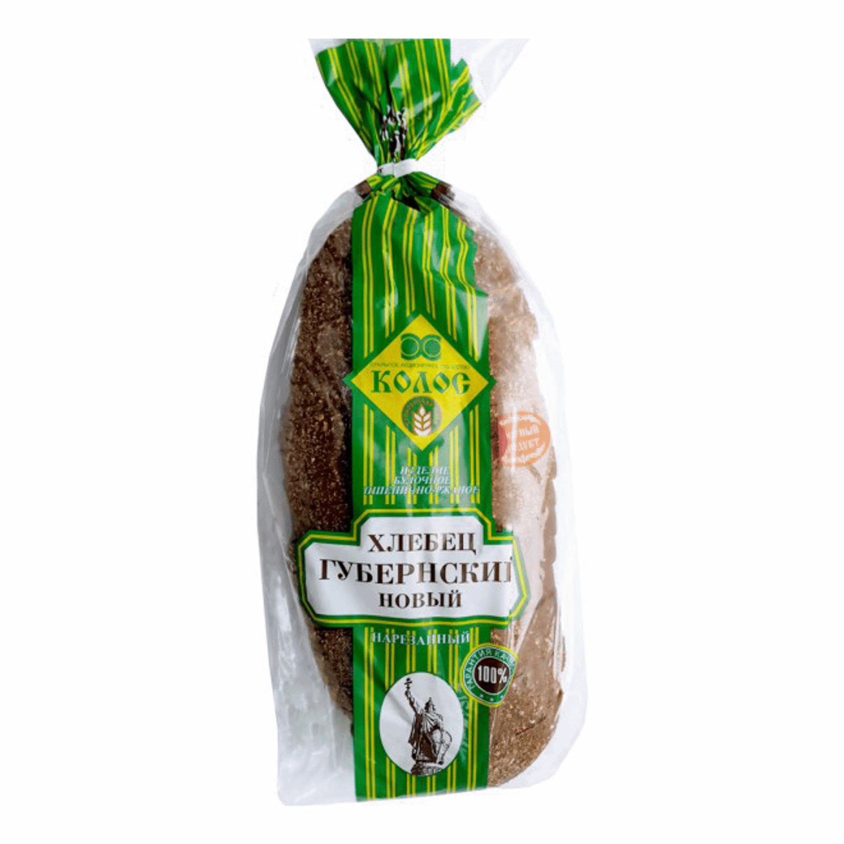 

Хлебец Колос Губернский новый нарезка 500 г