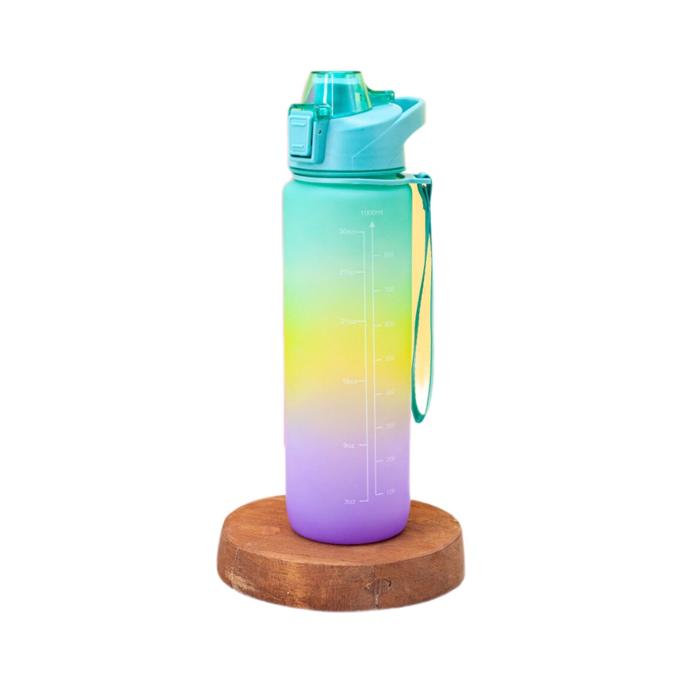

Бутылка "Rainbow", green (1000 ml), Разноцветный, Rainbow