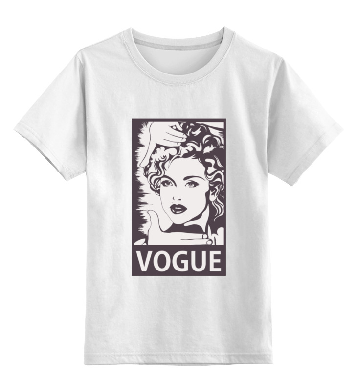 

Футболка детская Printio Мадонна (vogue) цв. белый р. 116, Мадонна (vogue)
