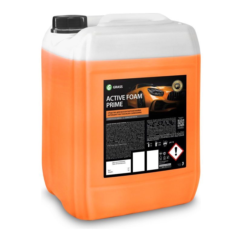 

Grass Автошампунь для бесконтактной мойки Active Foam Prime, 18 кг, 110445