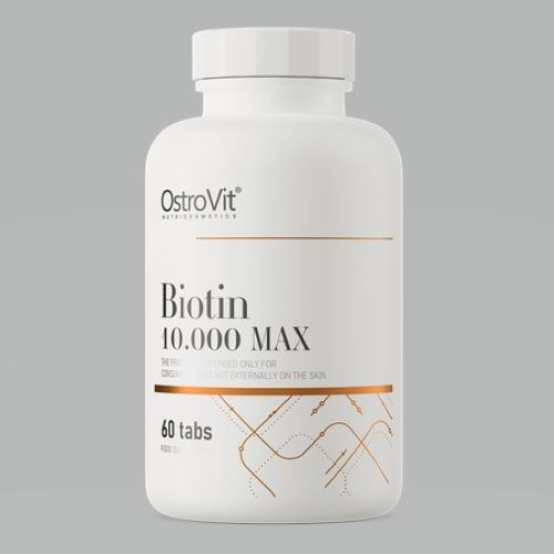 Биотин Ostrovit Biotin 10-000 MAX 60 таблеток