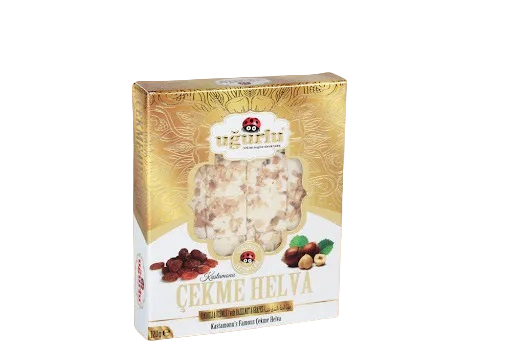 

Пищмание UGURLU ванильное с фундуком и изюмом 120 г.