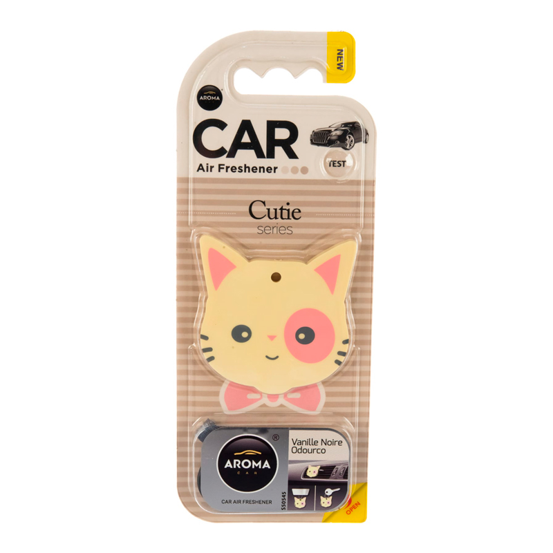 AROMA CAR Ароматизатор полимерный ART CATS CUTIE Cutie Cat Vanille 83194