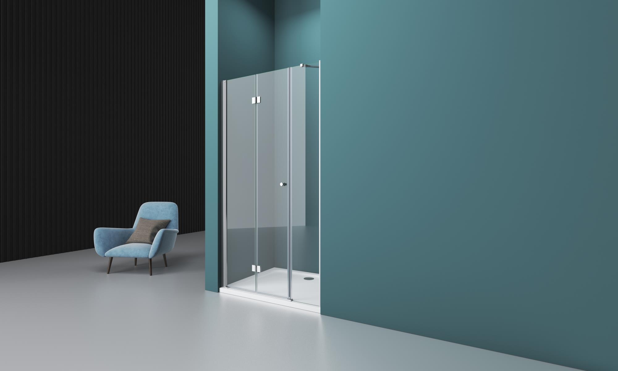 

Душевая дверь BelBagno ALBANO-BS-13-80+90-C-Cr