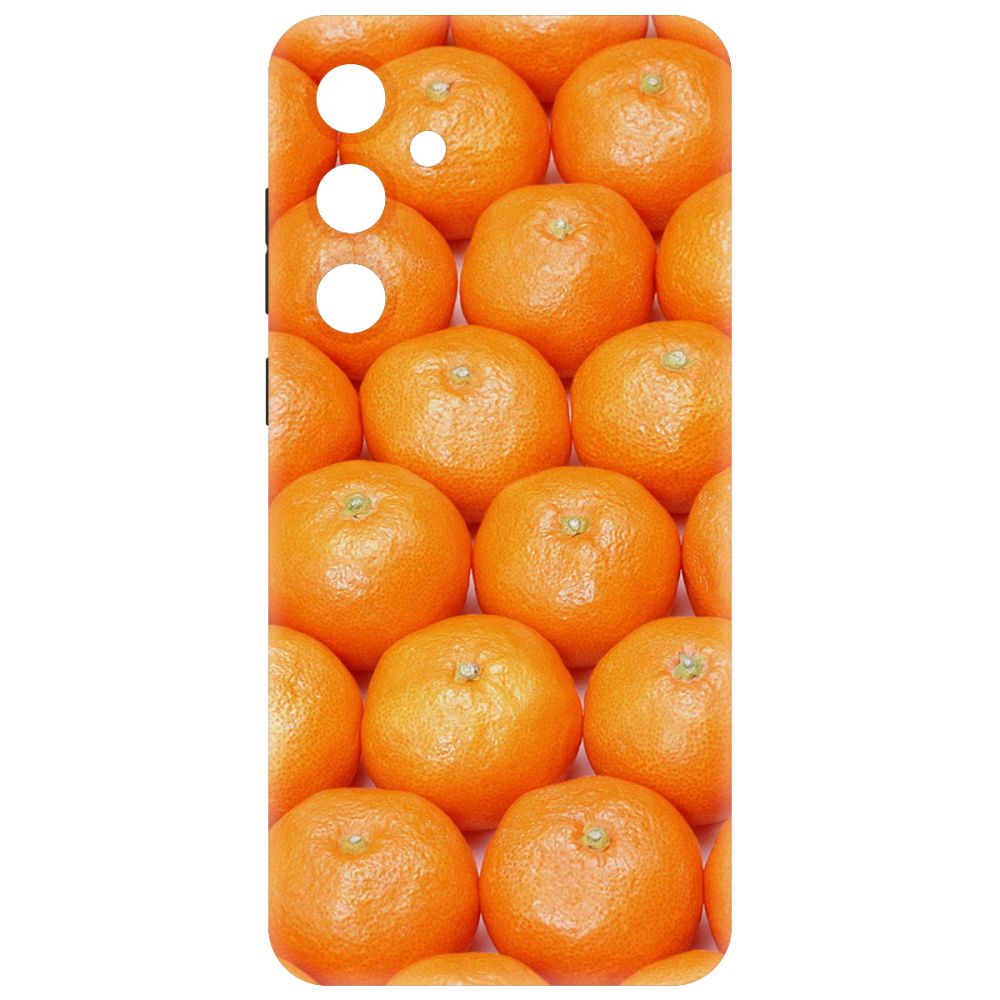 

Чехол-накладка Krutoff Soft Case Мандаринки для Samsung Galaxy A55 5G (A556) черный