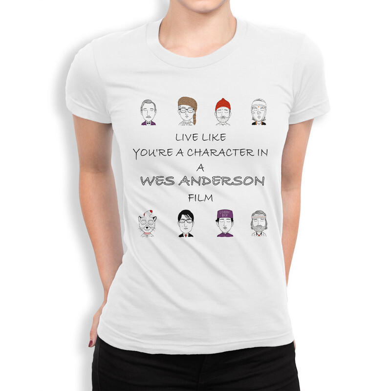 

Футболка женская DS Apparel Фильмы Уэса Андерсона 9899160-1 белая M, Белый, Фильмы Уэса Андерсона 9899160-1