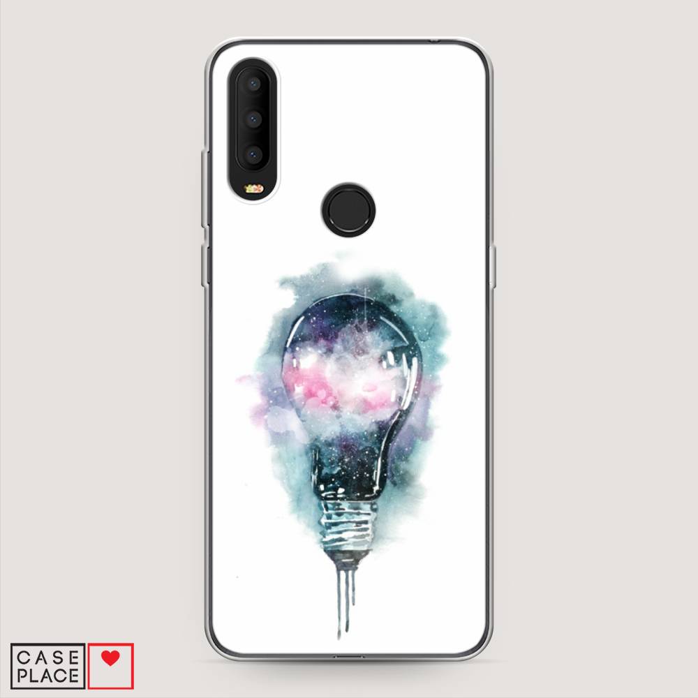 

Чехол на Alcatel 3X 5048Y (2019) "Волшебная лампа", Белый;серый, 170750-4