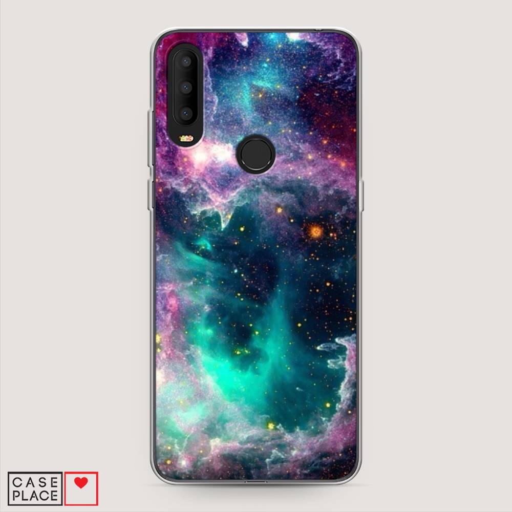 

Чехол на Alcatel 3X 5048Y (2019) "Звездные облака", Розовый;бежевый, 170750-2