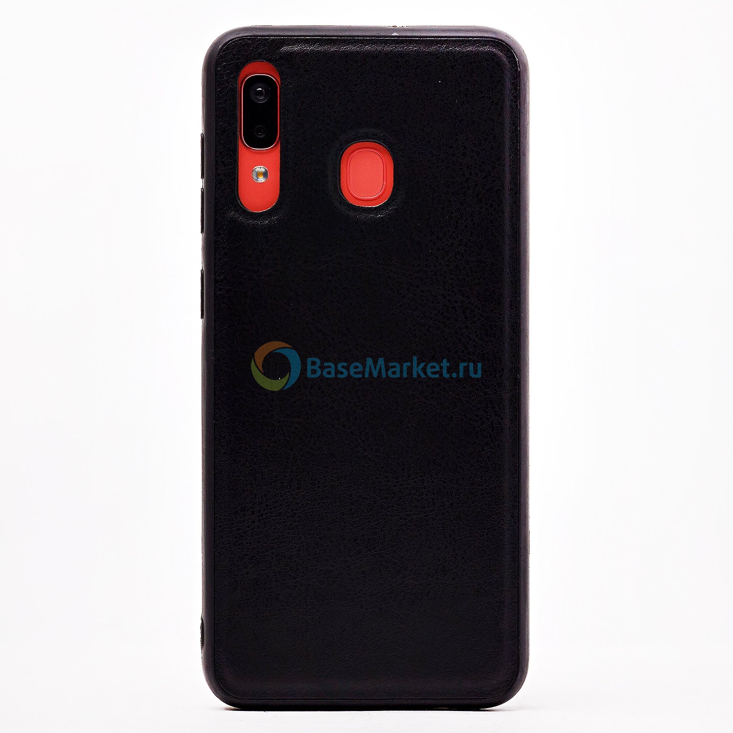 

Чехол накладка SC165 BaseMarket для Samsung A205F Galaxy A20 (черный)