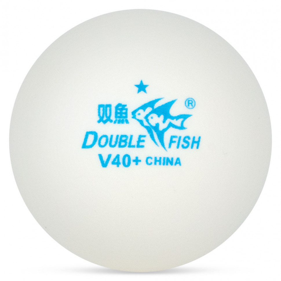 Мячи для настольного тенниса Double Fish 2** 10 шт белый
