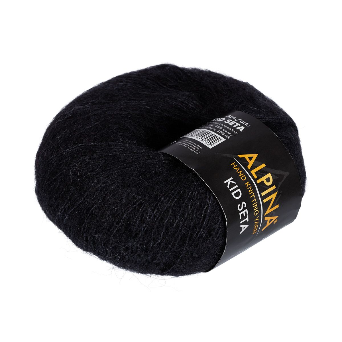 

Пряжа Alpina KID SETA 70% кид мохер, 30% шелк 1 шт х 25 г №02 черный