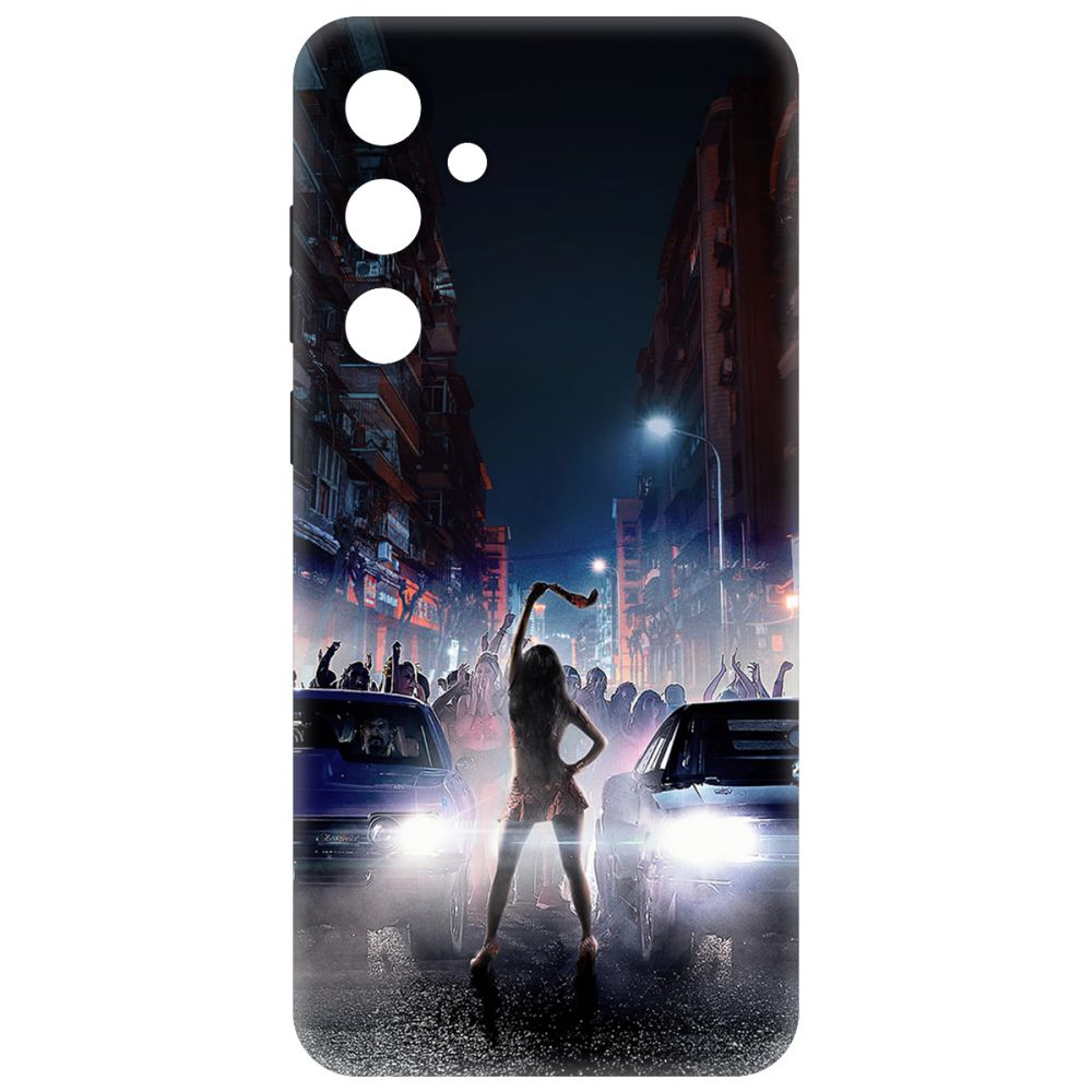 

Чехол-накладка Soft Case Форсаж. Стритрейсинг для Samsung Galaxy A55 5G (A556) черный