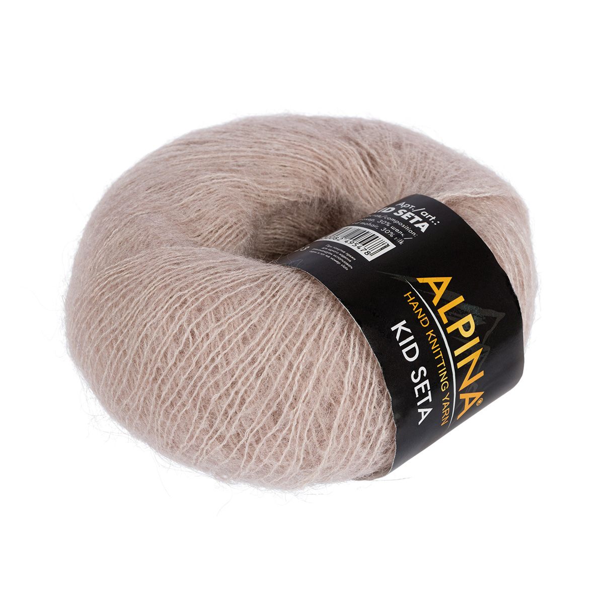 

Пряжа Alpina KID SETA 70% кид мохер, 30% шелк 1 шт х 25 г №04 сврозовый, Розовый