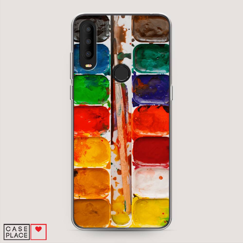 

Чехол на Alcatel 3X 5048Y (2019) "Акварель", 170750-4
