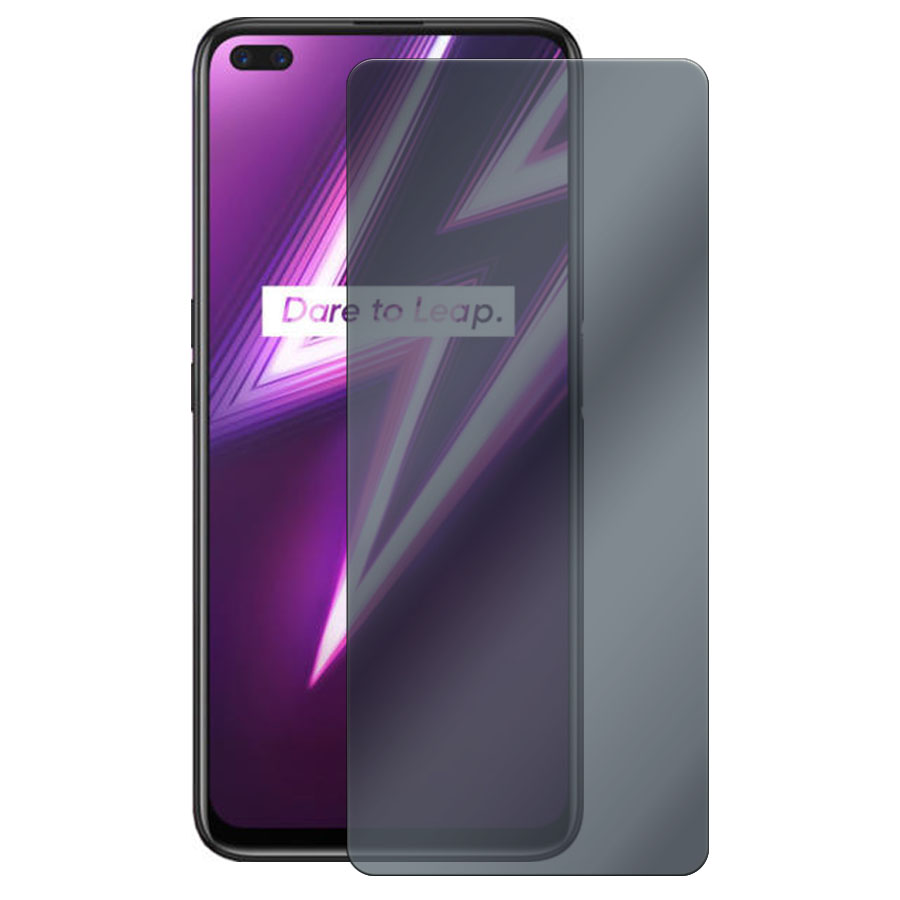 

Стекло защитное гибридное Антишпион Krutoff для Realme 6 Pro