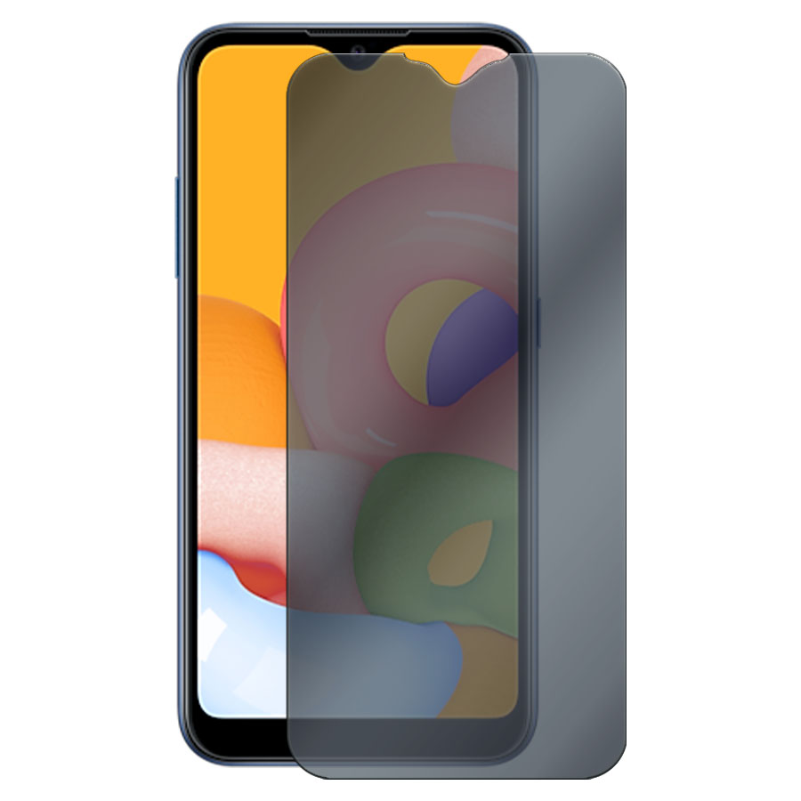 

Стекло защитное гибридное Антишпион Krutoff для Samsung Galaxy A01 (A015)/ M01 (M015)