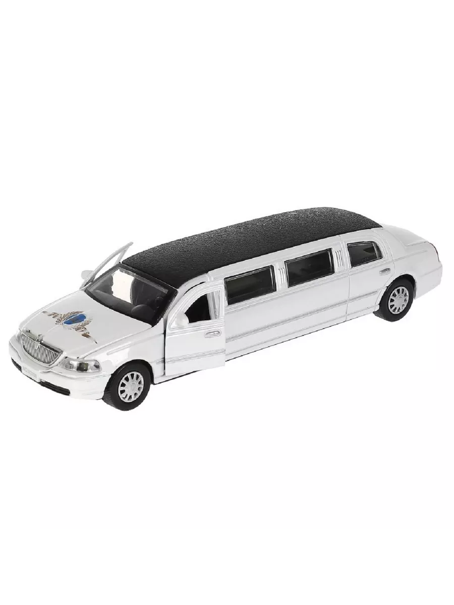 

Модель машины Технопарк Лимузин, 18 см, металлическая, инерционная, LIMO80208-18SL-MIX, Черный