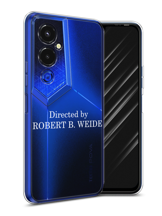 

Чехол Awog на Tecno Pova 4 pro / Техно Пова 4 Про "Robert B Weide", Прозрачный