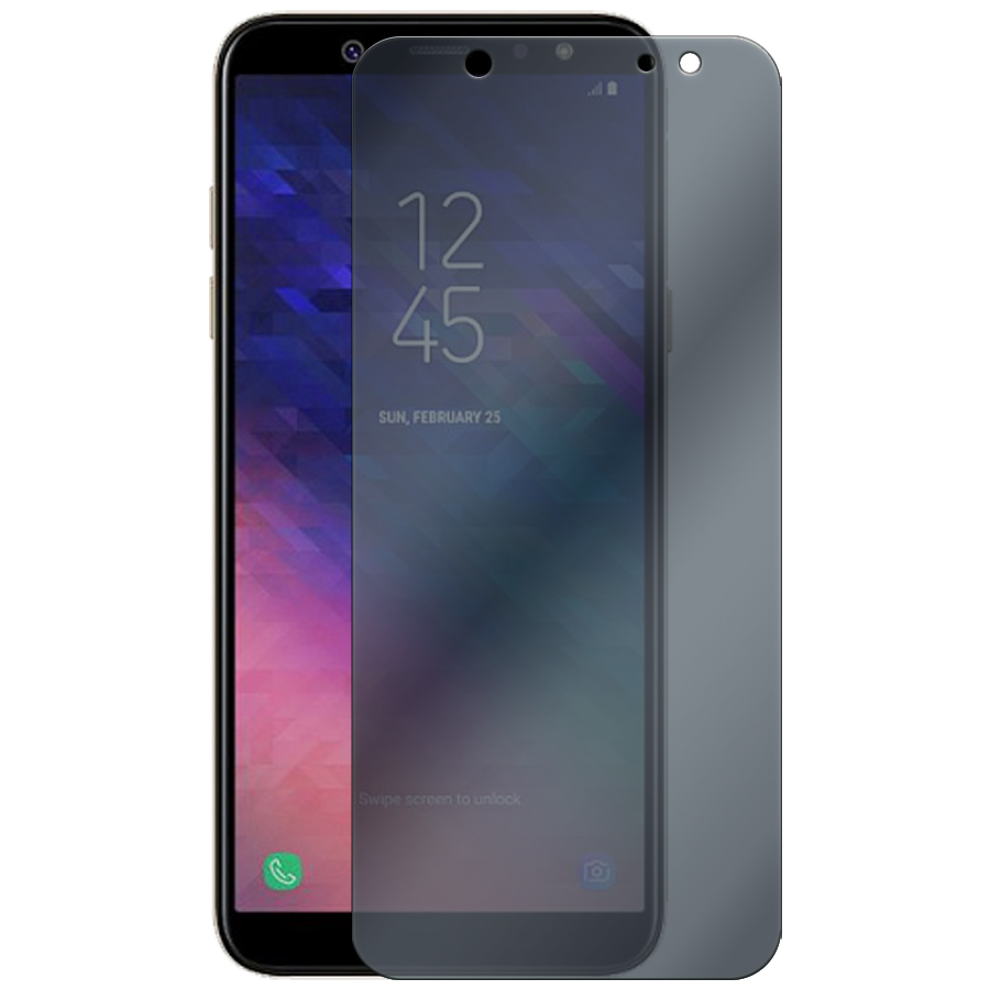 

Стекло защитное гибридное Антишпион Krutoff для Samsung Galaxy A6 (2018)