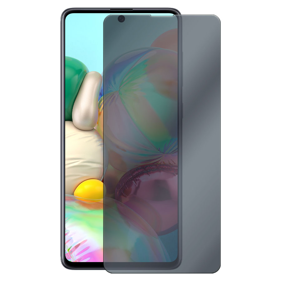 

Стекло защитное гибридное Антишпион Krutoff для Samsung Galaxy A71 (A715)