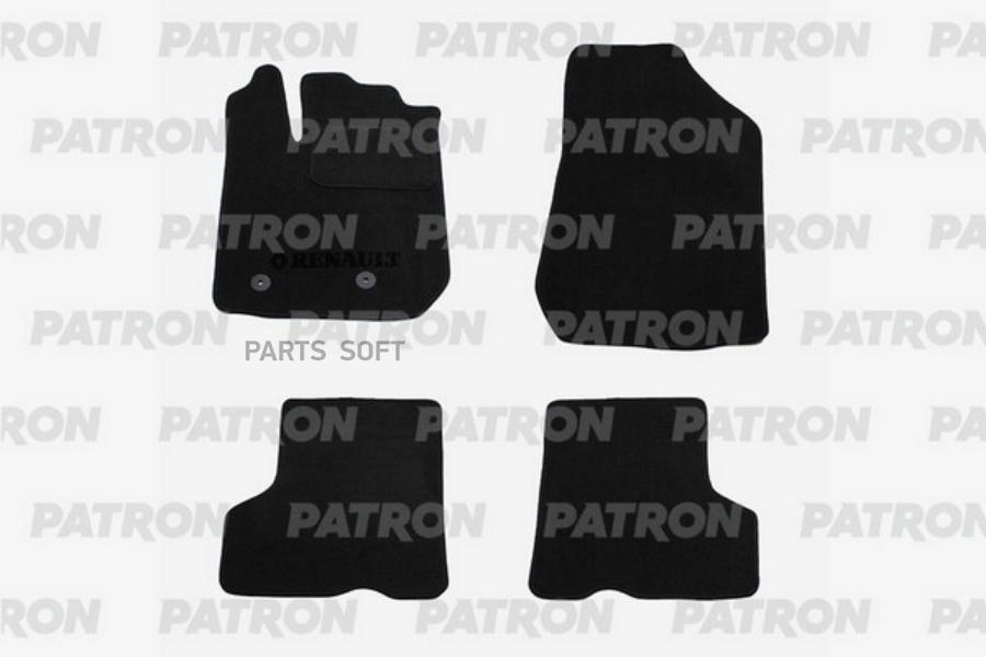 

Комплект Автомобильных Ковриков Текстильных Audi Q5 2008-2017 Patron Pccaud0028