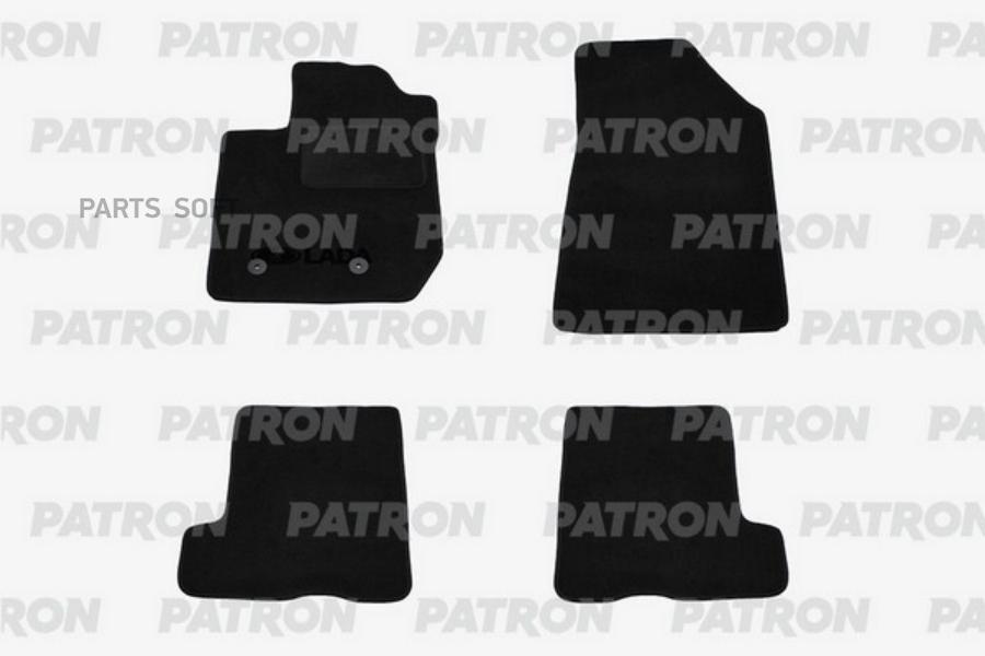 

PATRON PCC-LAD0015 к-кт автомобильных ковриков текстильных LADA X-RAY 2015- 1шт