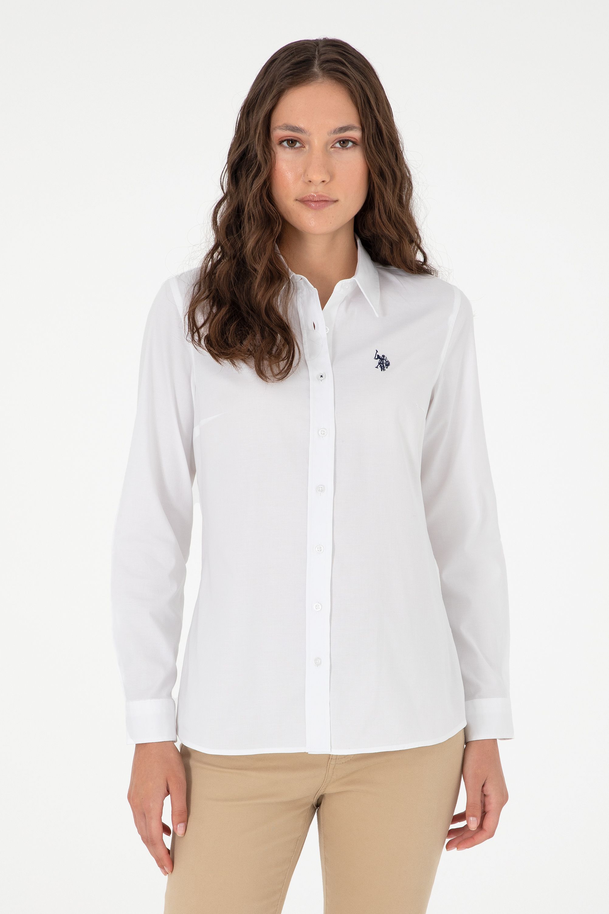 

Рубашка женская U.S. POLO Assn. G082SZ0040CRISTA024K белая 34 EU, Белый, G082SZ0040CRISTA024K