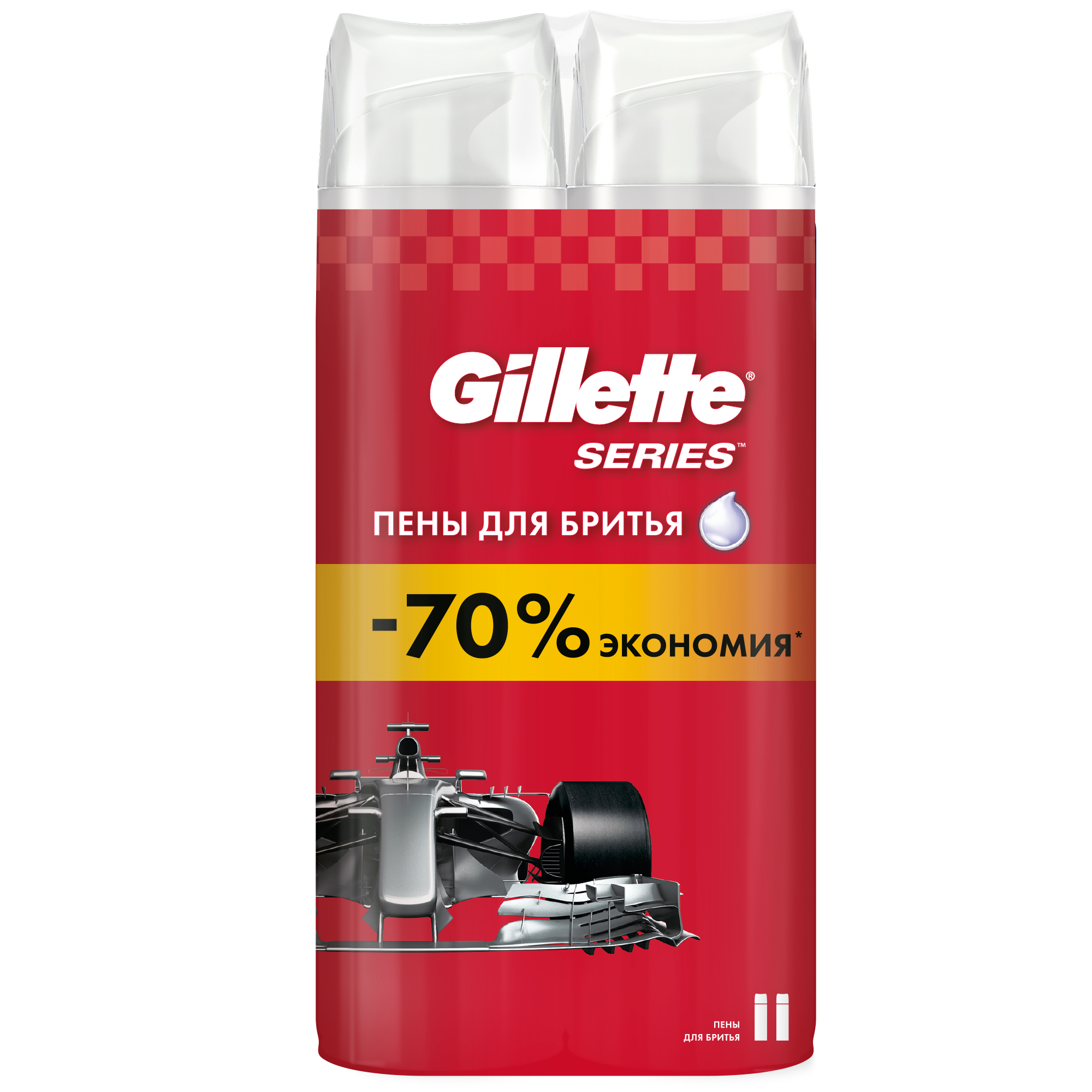 

Набор из 2 пен для бритья Gillette Series 250 мл