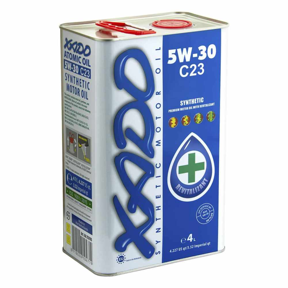 Масло моторное XADO 5w30 C23 синтетика 4л