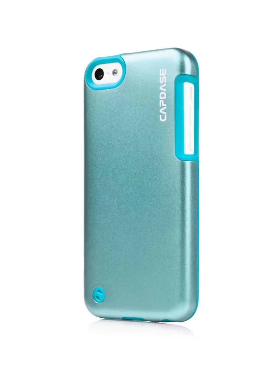 Металлический чехол Capdase Alumor Jacket Sider Elli для Apple iPhone 5C лазурный