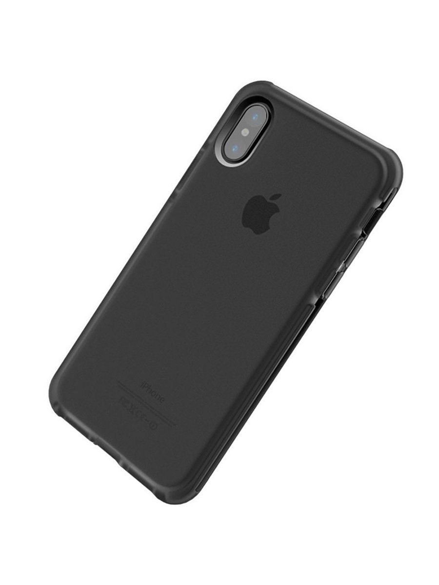 Противоударный чехол TPU-TPE Rock Guard Series для Apple iPhone X/XS черный