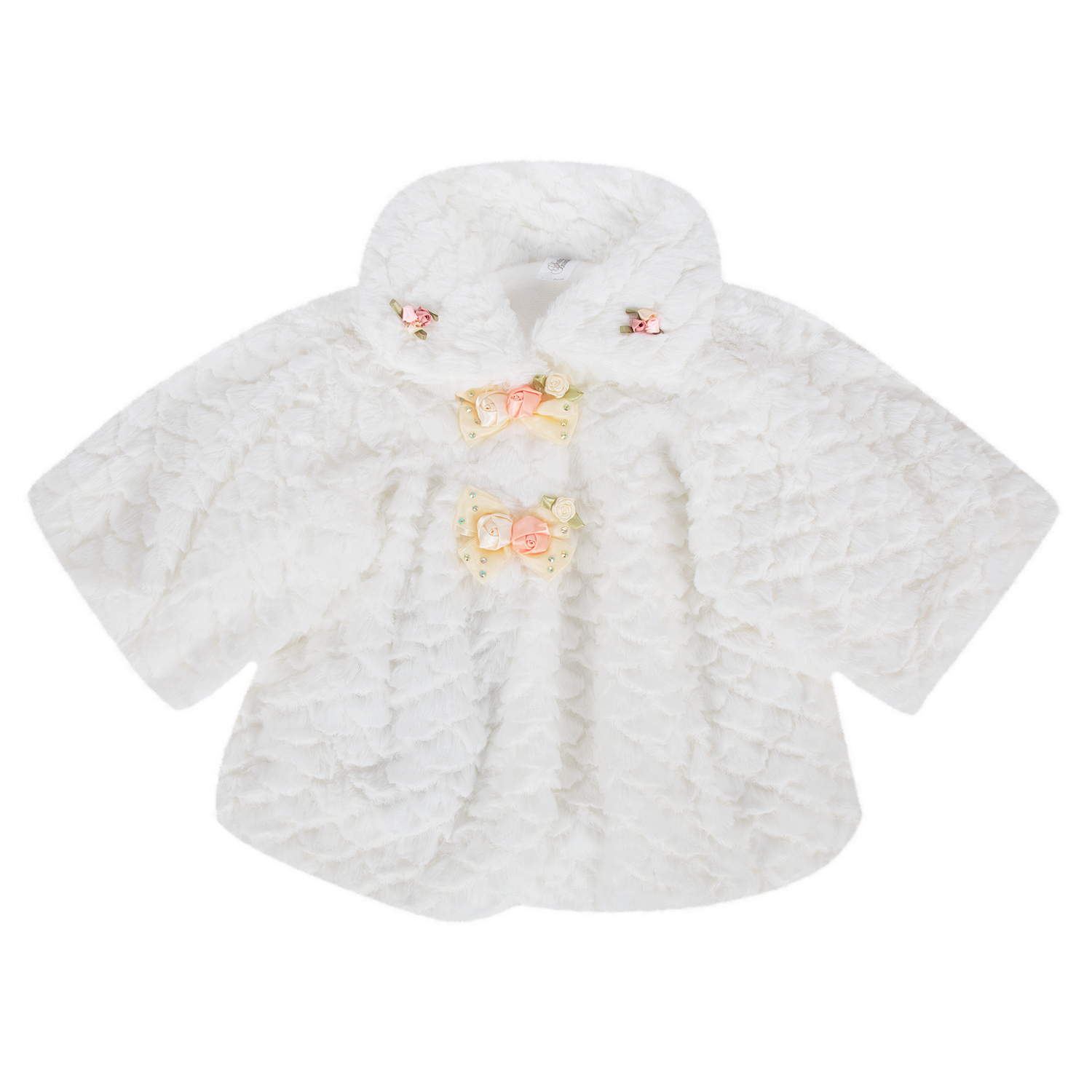 

Накидка Santa&Barbara белый UL1506/white р.104, UL1506/white