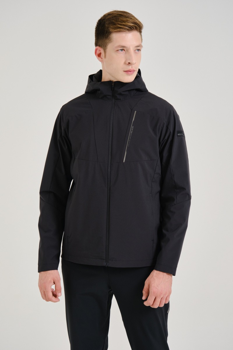 Ветровка мужская Anta 852437606N Training TRN A-WINDPROOF BREATHABLE черная 2XL Китай черный